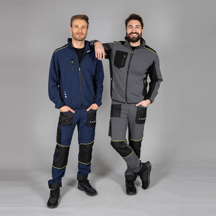 Αδιάβροχο παντελόνι εργασίας Tonale Medium από 90% Nylon και 10% Spandex, με πολλές τσέπες και ανακλαστική εκτύπωση. Διαθέτει δυνατότητα εκτύπωσης λογοτύπου.